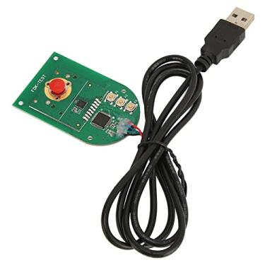 Imagem de GOTOTOP Teclado Trackpoint, 1m Destacável Tampa Vermelha Portátil Ponteiro Mouse Vara Botões Esquerda Direita Wheelfor Laptops Substituição Diy