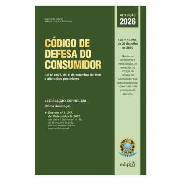 Imagem de Código De Defesa Do Consumidor 2026: Lei Nº 8.078, De 11 De Setembro De 1990