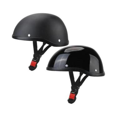 Imagem de Capacete De Motocicleta Retro Vintage Unissex Ultralight, Protetor De 