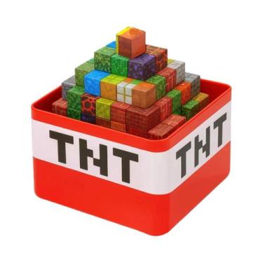 Imagem de Conjunto De Caixa De Armazenamento Para Blocos De Construção Magnético