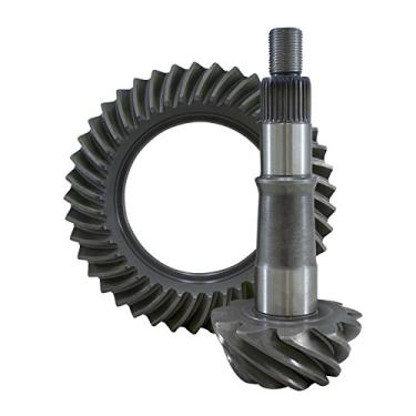 Imagem de USA Standard Gear (ZG GM8.5-456) Conjunto de engrenagem de anel e pinhão para diferencial GM 8,5, proporção de engrenagem de 4,56