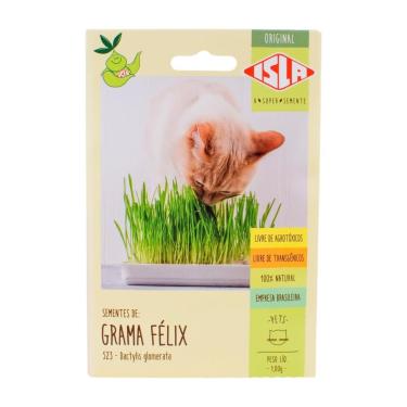 Imagem de Kit Semente de Grama Félix Isla 1g + Semente de Tomate Cereja Isla 0,15g