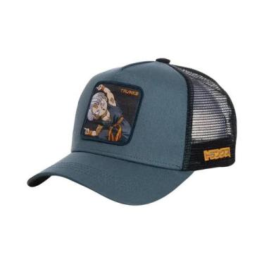 Imagem de Boné De Malha Ajustável Masculino Com Bordado Dragon Ball Buu Goku, Es