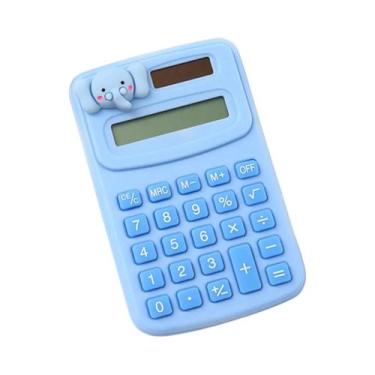 Imagem de Calculadora Digital Portátil Mini Fofa Em Estilo Cartoon Para Estudant