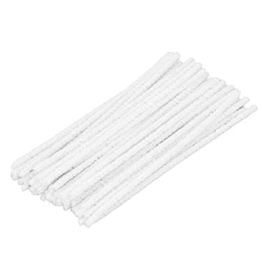 Imagem de Mingzhe 200 Unidades de Limpadores de Cachimbo Algodão Misturam Hastes Algodão Bocal Fumaça Tabaco Ferramenta Limpeza Descartável, Muito Flexível Usar, Evita Bloqueio