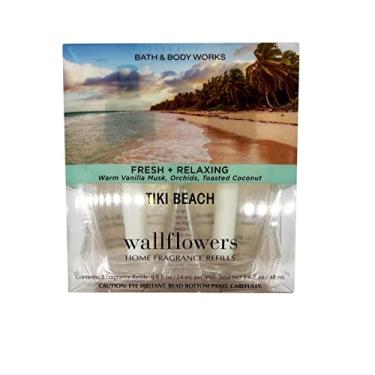 Imagem de Bath & Body Works Lâmpadas de refil de fragrância Wallflowers Home pacote com 2 Tiki Beach