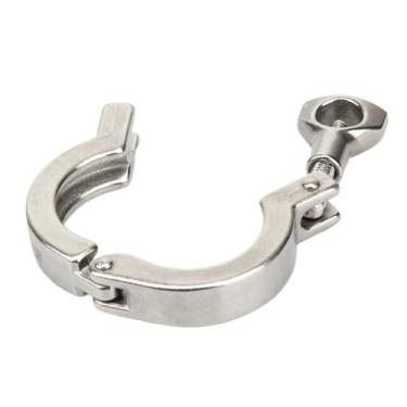 Imagem de IENYU Braçadeira tripla de 50,5 mm 64 mm 77,5 mm 91 mm 106 mm Ferrule O/D 304 aço inoxidável braçadeira de montagem sanitária para produtos caseiros diário (virola de 50,5 mm)