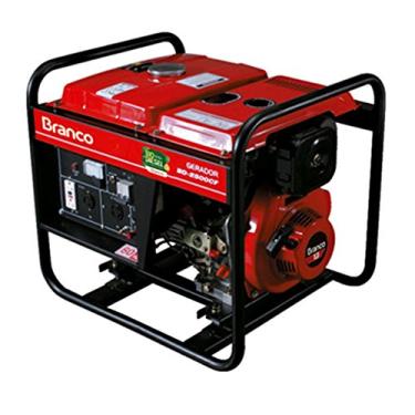 Imagem de GERADOR DE ENERGIA À DIESEL 2,2KVA 110/220V BD-2500 BRANCO