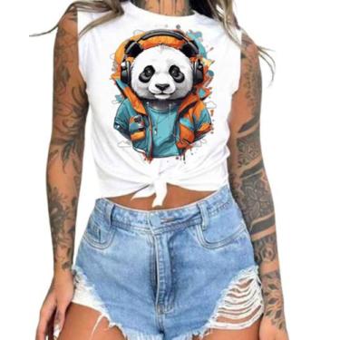 Imagem de Cropped T-Shirts Feminino Estampado Várias Estampas 36 - megan basic, 