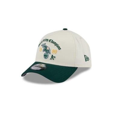 Imagem de BONE NEW ERA 9FORTY A-FRAME OAKLAND ATHLETICS MLB BRANCO-Masculino