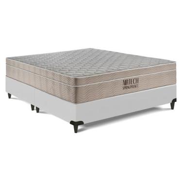 Imagem de Cama Box e Colchão Airtech Spring Pocket - Queen (158x198) - Ortobom