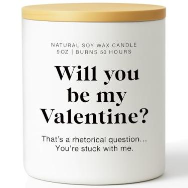 Imagem de Presentes engraçados para ele, casal, dia dos namorados, vela de cera de soja, presente romântico para namorada, namorado, aniversário, relacionamento de longo prazo para mulheres, homens, casais