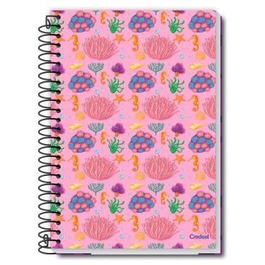 Imagem de Caderno Universitário 20 M Espiral D`Tales 280 Fls - 285633 - Credeal Capa Dura