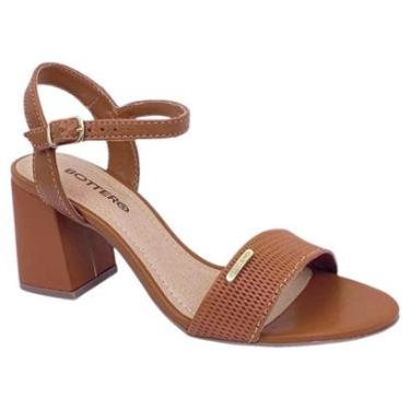Imagem de Sandália Feminina Bottero Couro Salto Bloco Alto 373705-Feminino