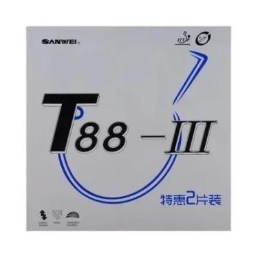 Imagem de Borrachas De Tênis De Mesa Semi-aderentes Elásticas Sanwei T88 ULTRA-S