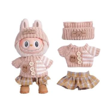 Imagem de Conjunto De Roupa E Sapatos Para Boneca Labubu De 17cm, Acessórios DIY