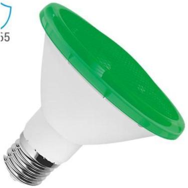 Imagem de Lampada Par38 Led 15W Verde Green Bivolt Ip65 - Luminatti