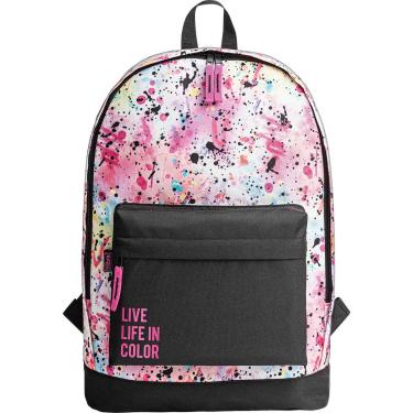 Imagem de MOCHILA ACADEMIE SPLASHES BRANCA TILIBRA