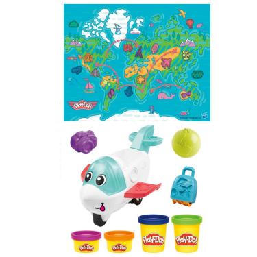 Imagem de Conjunto Play-Doh Avião Explorador Hasbro