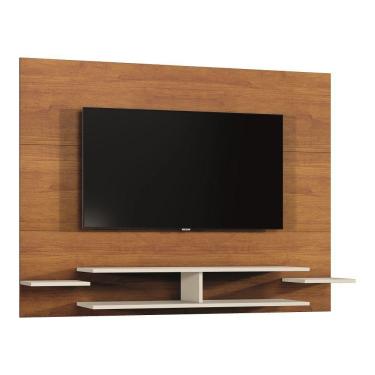 Imagem de Painel Vitória Para Tv Até 55 Polegadas Mavaular Naturalle-off White