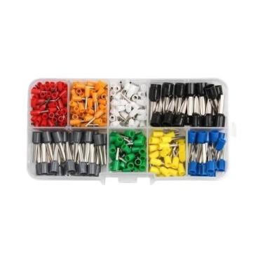 Imagem de Kit De Terminais Elétricos De 400 Peças: Conectores De Cabo E Fio VE T