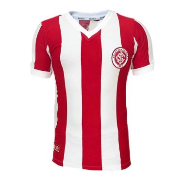 Imagem de Camisa Internacional Retrô 2013 Listrada - Masculino-Masculino