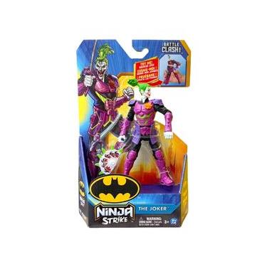Imagem de Boneco Coringa de 15cm e Acessórios - Batman Ninja Strike