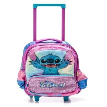 Imagem de MOCHILA STITCH INFANTIL MENINA LUXCEL DE RODINHAS IC42412SC-Feminino