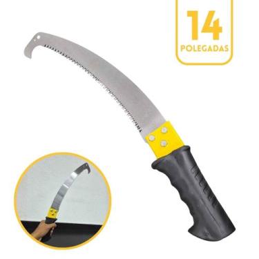 Imagem de Serrote Para Poda de Galhos Com Serra Curva 53cm Aço 14 Polegadas - Lo