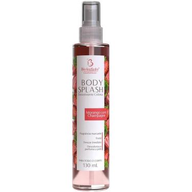Imagem de Bio Instinto Body Splash - Desodorante Colônia Corporal Morango Com Champagne 130ml
