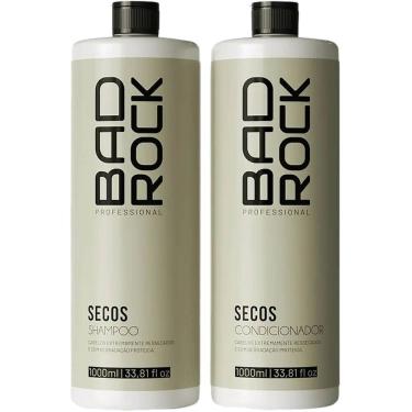Imagem de Bad Rock Secos - Kit Cabelos Ressecados Salão Duo (2 Produtos)