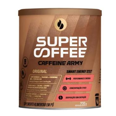 Imagem de SuperCoffee Caffeine Army 220g Sabor:Lajotinha - CaffeineArmy, Origina