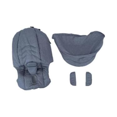 Imagem de Kit De Troca De Almofada Para Assento De Carrinho De Bebê Com Protetor