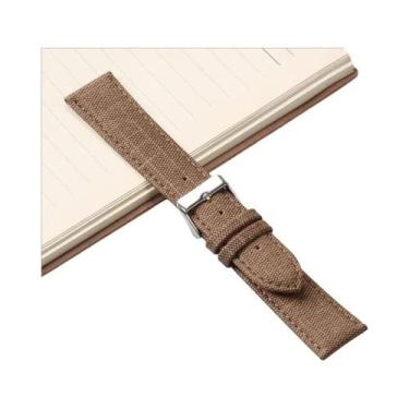 Imagem de Pulseira De Relógio Com Padrão Jeans Em Nylon E Couro Para Huawei Univ