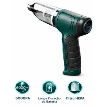 Imagem de Aspirador Portátil Mini Com Design Ergonômico E Leve - Aspirador De Pó
