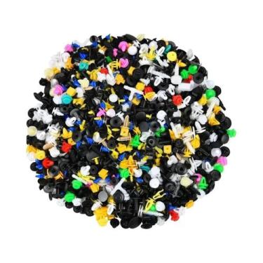 Imagem de Clipe Fixador Universal Para Painel De Porta De Carro 1000 Peças Mista