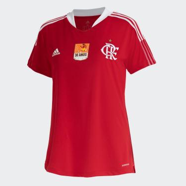 Imagem de Camisa Flamengo 30 Anos da Copa Adidas Feminina-Feminino