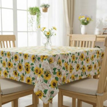 Imagem de Toalha De Mesa Retangular Tecido Estampado 2,20 m X 1,50m - Recanto da