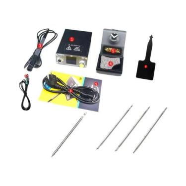 Imagem de Estação De Soldagem Digital De 75W Com Display, Temperatura Constante,