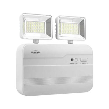 Imagem de Luminária Emergência Led 3000 Lúmens 18W 6500K Blumenau