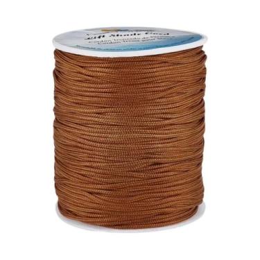 Imagem de Corda De Nylon Trançada Preta De 1.5mm, 100 Jardas, Para Sino De Vento