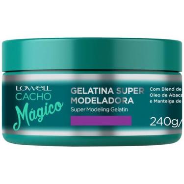Imagem de Gelatina Modeladora Cacho Mágico 240g Lowell, 240g