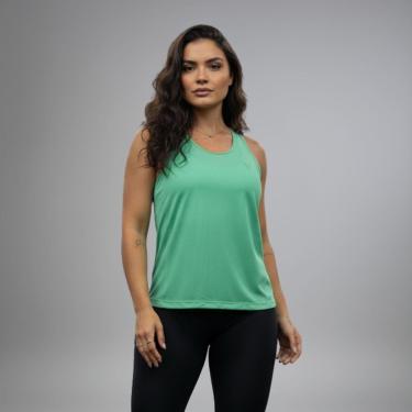 Imagem de Camiseta Regata Feminina Dry Blusas Treino Academia-Feminino