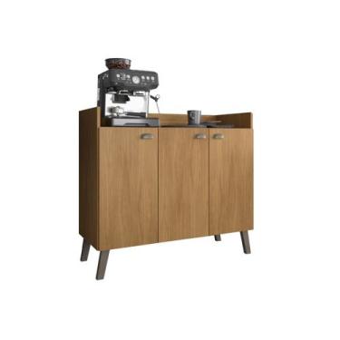 Imagem de Buffet Aparador Com 3 Portas Espaçoso Para Sala De Estar Luxo Ay - Par