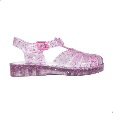 Imagem de Sandália Mini Melissa Possession Shiny Elements II Baby Vidro