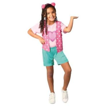 Imagem de Fantasia Infantil Premium Maria Clara Roupa com Tiara - Super Magia, M
