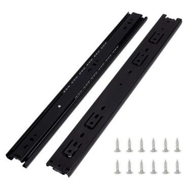 Imagem de Drawer Slides Tobinice, hardware de 16 polegadas, 3 seções, 6 pares