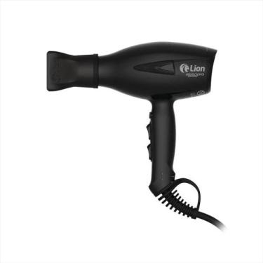 Imagem de Secador De Cabelo Profissional 2150w  Lion Aero Pro, Preto, 220V