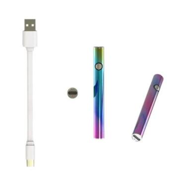 Imagem de Bateria Recarregável USB Tipo-C De 380mAh Com Conector 510 Para Ferro 