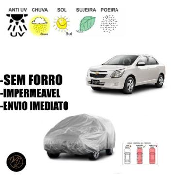 Imagem de Capa Automotiva para cobrir Carro COBALT  SEM FORRO G - Impermeável e 